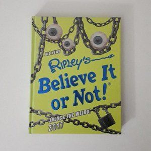 "Ripley's Believe It Or Not 2017" 📚N📚E📚W📚 HARDCOVER BOOK